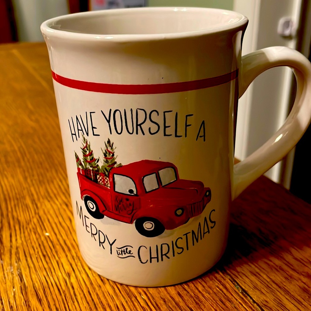 Royal Norfolk Vintage Christmas coffee mug